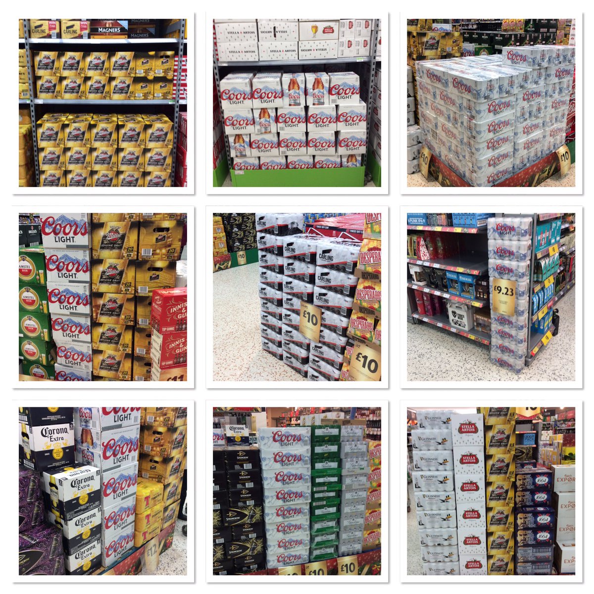 PowerforceMC12's tweet photo. Some nice displays of @MolsonCoors products around the east of Scotland grab these deals whilst you can. #COPintoXmas @PowerforceMCNSM https://t.co/NpzEx2yuAo