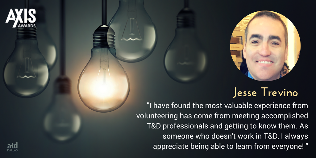 ATDDallas's tweet photo. @ATDDallas is proud of the diversity in skill, talent, and experience among our membership. More than that, our members are't just a professional collective; we're a family. That's why we're honored to be Jesse's tribe. #AXISAwards2017 #DallasnowsTalent https://t.co/dNEhk2s5JN