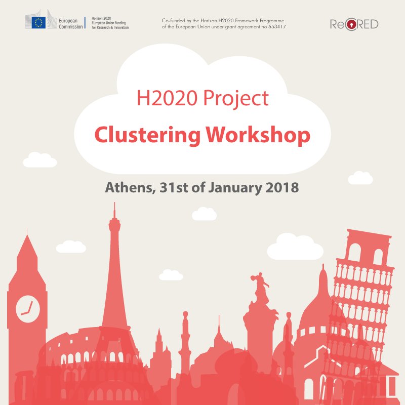 🎉And the journey has started🎊 Save the date🗓️Wednesday 31 Jan 2018🎈More than 15 #H2020 projects will be presented in the workshop🎈organized by <a href="/ReCRED_H2020/">ReCRED</a> Will you be there?