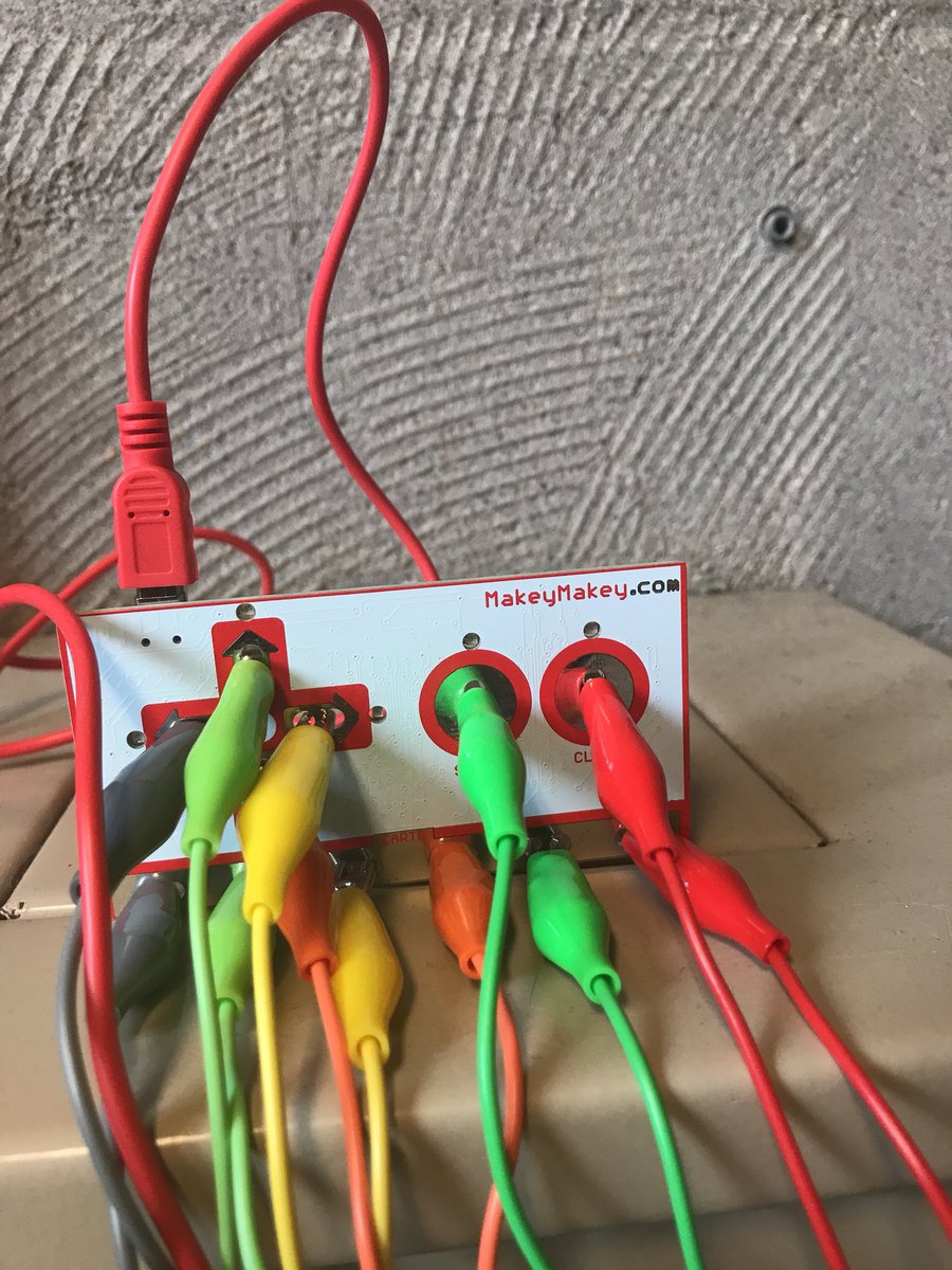 steve_torrey's tweet photo. #musicalstairs powered by @makeymakey and @scratch for #HourOfCode2017 with @mrallentweets #lamoillelearns https://t.co/7He3tZfVZz