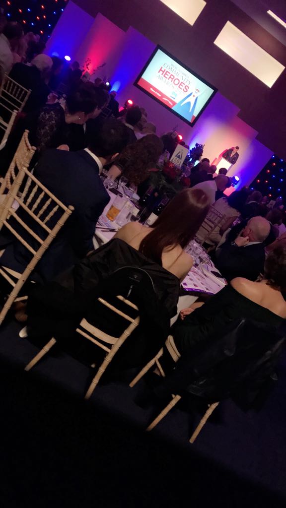 Wonderful community spirit at West Cumbria Community Heroes awards #awards #heroes