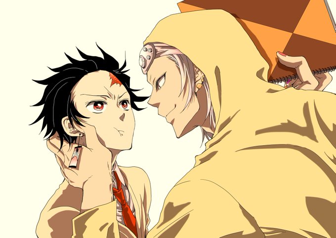 ケイさんがTwitterに投稿した竈門炭治郎(鬼滅の刃)のイラスト。