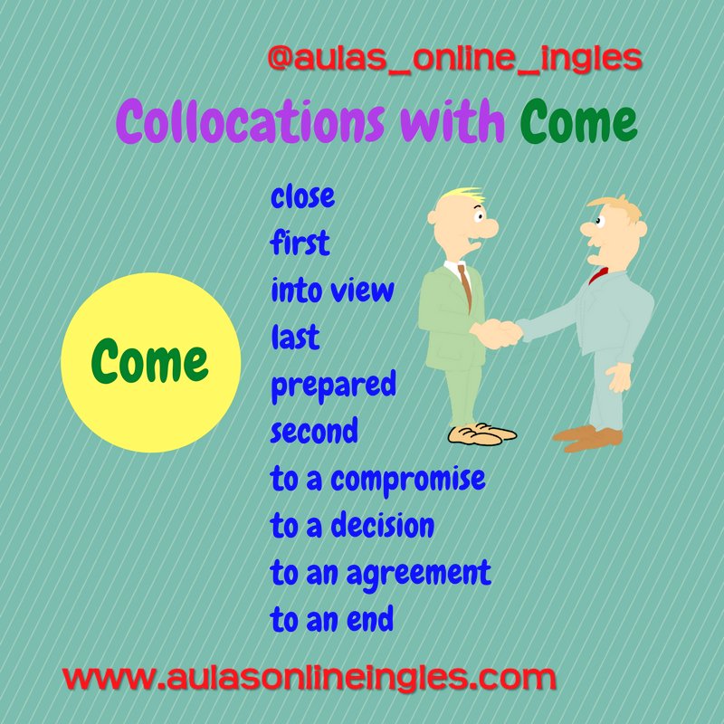 online_EngL's tweet photo. Hoje vamos de "Collocations" com o verbo "Come". #athandenglish #aulasonlineingles #aulasingles #inglesviaskype #inglesonline #esl #efl #inglesnainternet #ingles #collocations #come #dicasdeingles #englishtips #englishteacher https://t.co/Kfcgo54Kxn