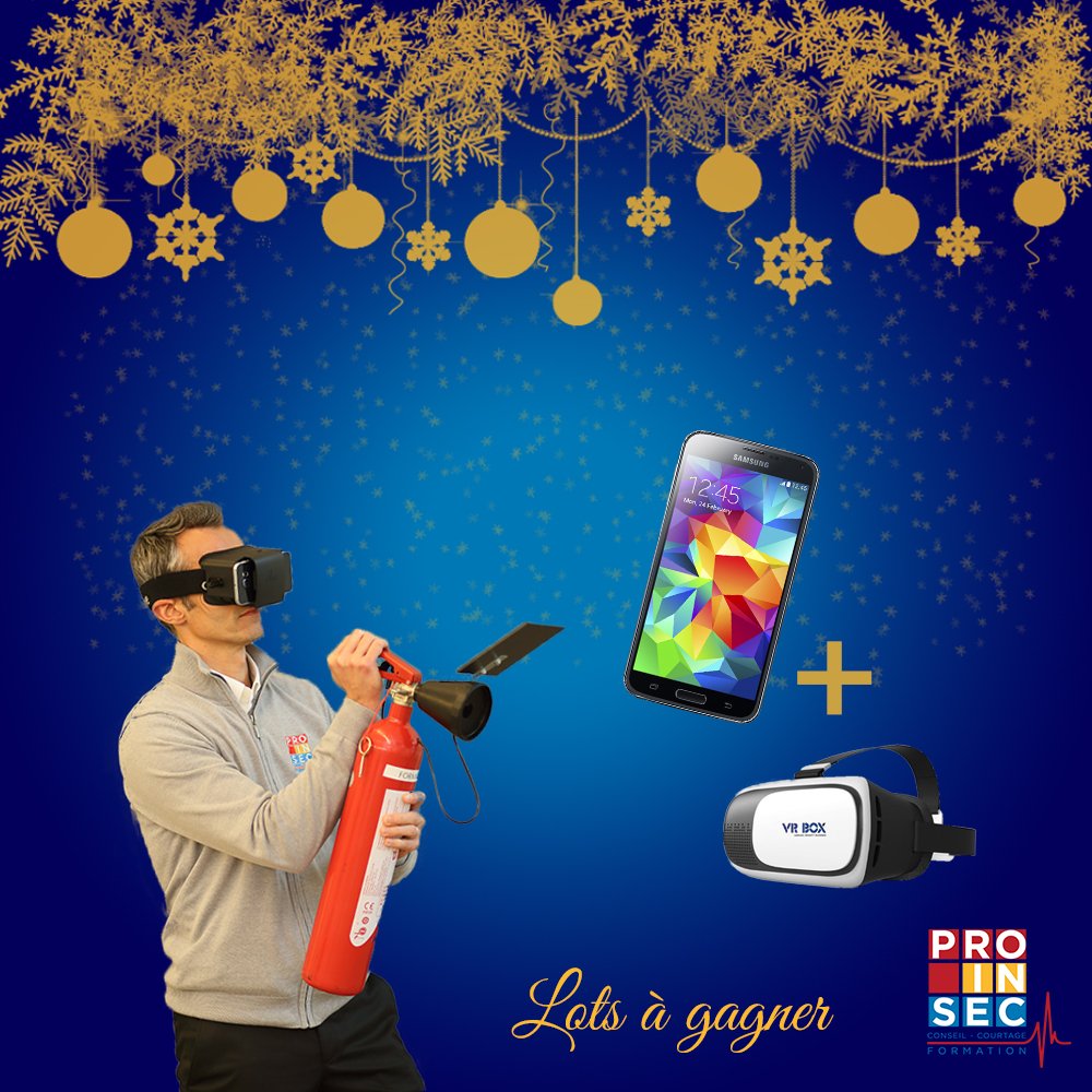ProinsecFrance's tweet photo. !!!! JEU CONCOURS PROINSEC !!!
Les fêtes de fin d’année approchent à grands pas ! Pour fêter cela, nous avons décidé de vous gâter et de vous faire vivre une nouvelle expérience!
RDV sur notre page Facebook https://t.co/ZFT1kxzECZ #JeuConcours #securite #réalitéaugmentée https://t.co/RlPqIP20bf