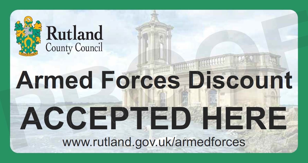 It's building momentum, two more businesses supporting our #Rutland Armed Forces Discount Scheme, thanks Curios &amp; Clobber and Dragons Cove Vaping in #Oakham. Businesses can sign up at: rutland.gov.uk/armedforces