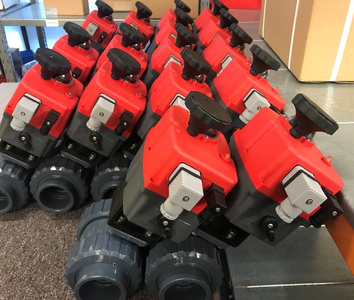 2" PVC electric on-off ball valves available from stock in the UK
#electricPVC #ballvalves #rainwaterharvesting #actuation
#fromstock