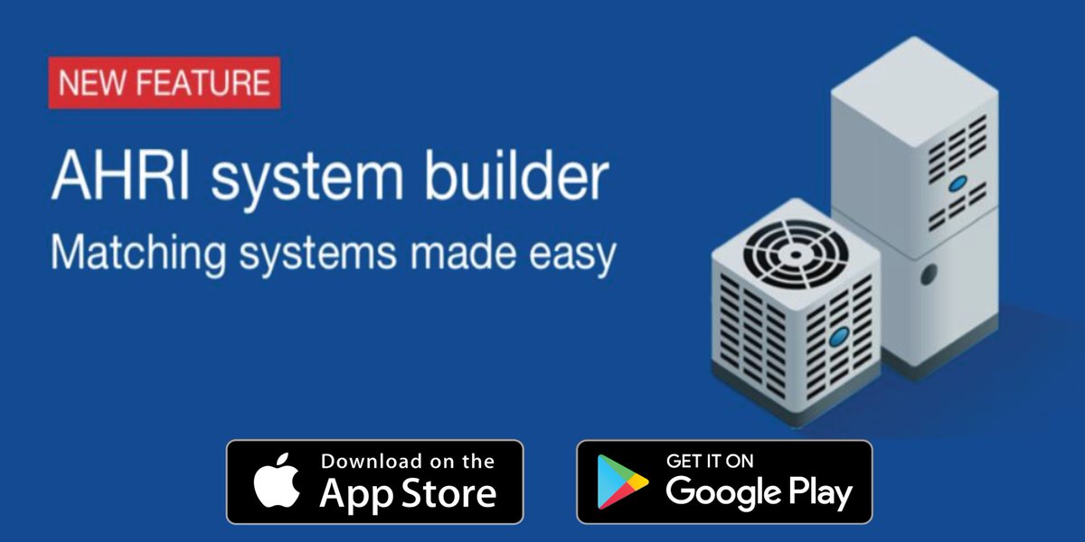 Download NEW East Coast Metal Distributors App! Try our NEW AHRI System Builder! On iTunes and Google Play stores.