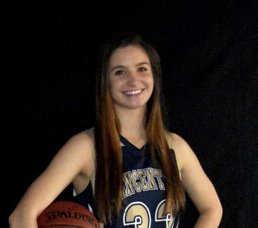 VAGirlsBBall's tweet photo. Senior Spotlight:
#33 Marina Eyster
6 pts- 5 rebs per game
Power Forward
Team Captain & All Section Volleyball player
Thrower for T&F team
(Shot & Javelin)
#Reens https://t.co/boieotYuim