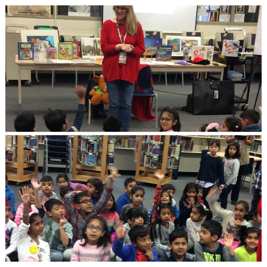 nitapala's tweet photo. Excited to meet the author, Andrea Beck!@RBPSBobcats https://t.co/7sXGpm3J8U