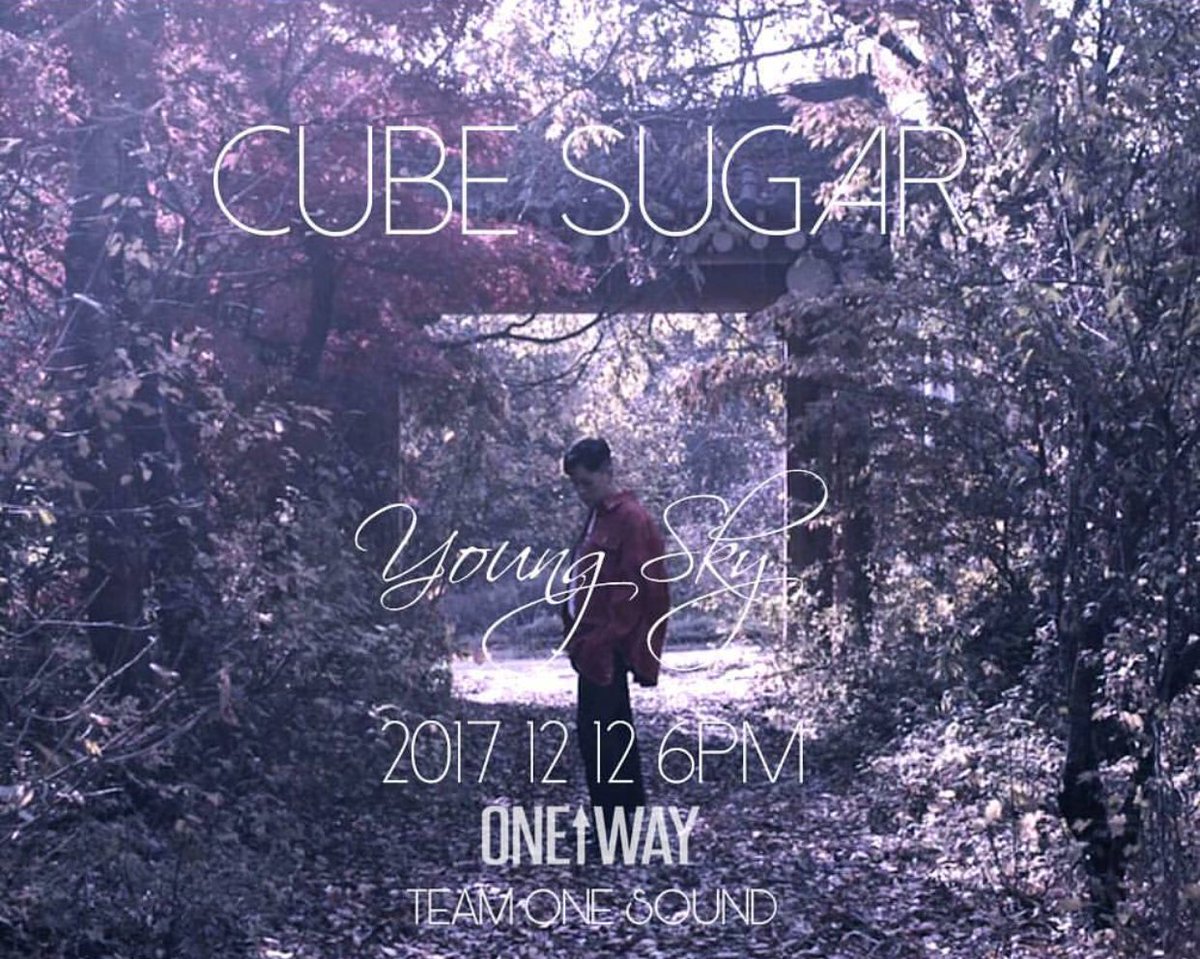onewayph's tweet photo. 👉🏻Cube Sugar
👉🏻Young Sky(Solo) 
👉🏻Release date: 2017.12.12 6PM

#Oneway #TeamOnesound #Onesound #OneLoves 
@onewayyoungsky @onewaypeter https://t.co/xU2F0aOtNe