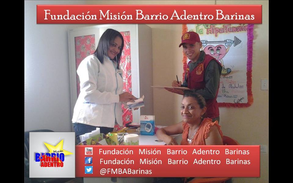 Fundación Misión Barrio Adentro Barinas on Twitter "Fundación Misión