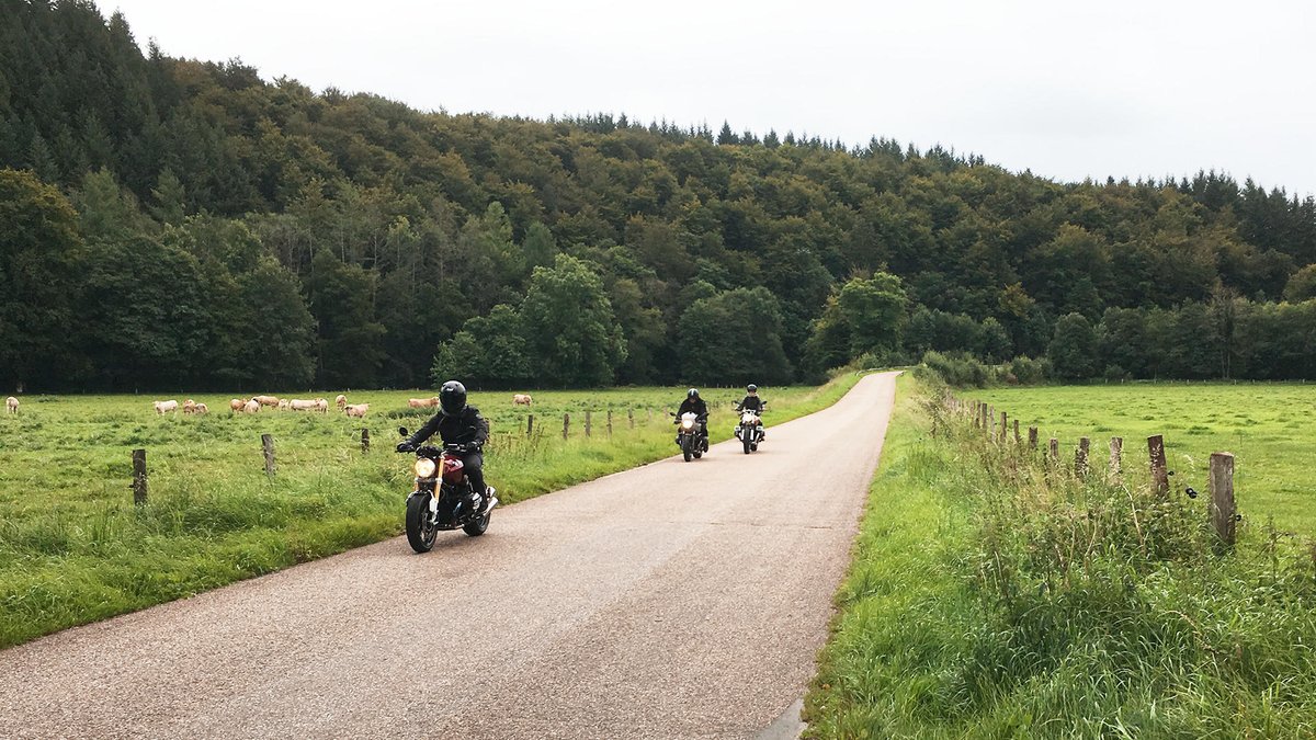 BMWMotorrad's tweet photo. "We've done everything: twisty roads, fast open stretches, mountain climbs... the scenery has been fantastic."
Watch it here https://t.co/uAMh2ZAypR
The Continental Run brought together 24 motorcycle enthusiasts who helped found Glemseck 101. @acecafelondon https://t.co/Y6soAG3jNf