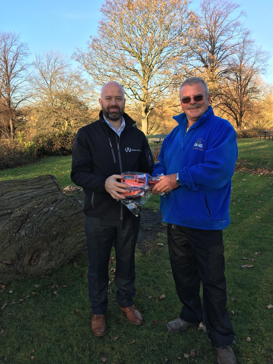 We have donated three torches to Friends of Sandall Park, to assist them when patrolling and ensuring the safety of equipment and park users.