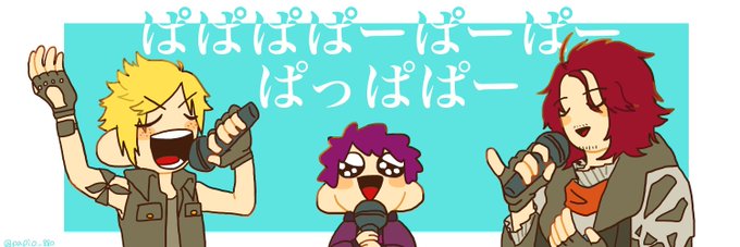 パピオさんがTwitterに投稿した童磨(鬼滅の刃)のイラスト。