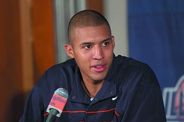 Happy 39th Birthday to alum Brian Cook, the school\s No. 5 all-time leading scorer. 