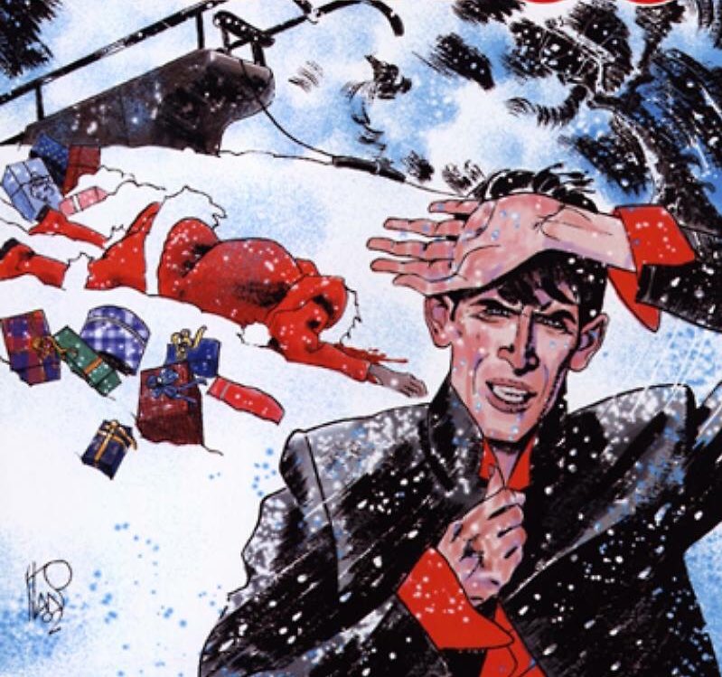 “I don’t suppose anyone wrote down that sled’s license plate, huh?”