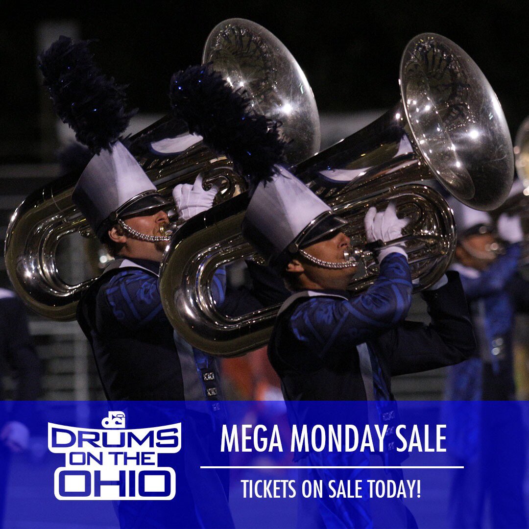 Tickets are on sale now for DRUMS on the OHIO 2018! Get your tickets at goo.gl/gdb1q7
