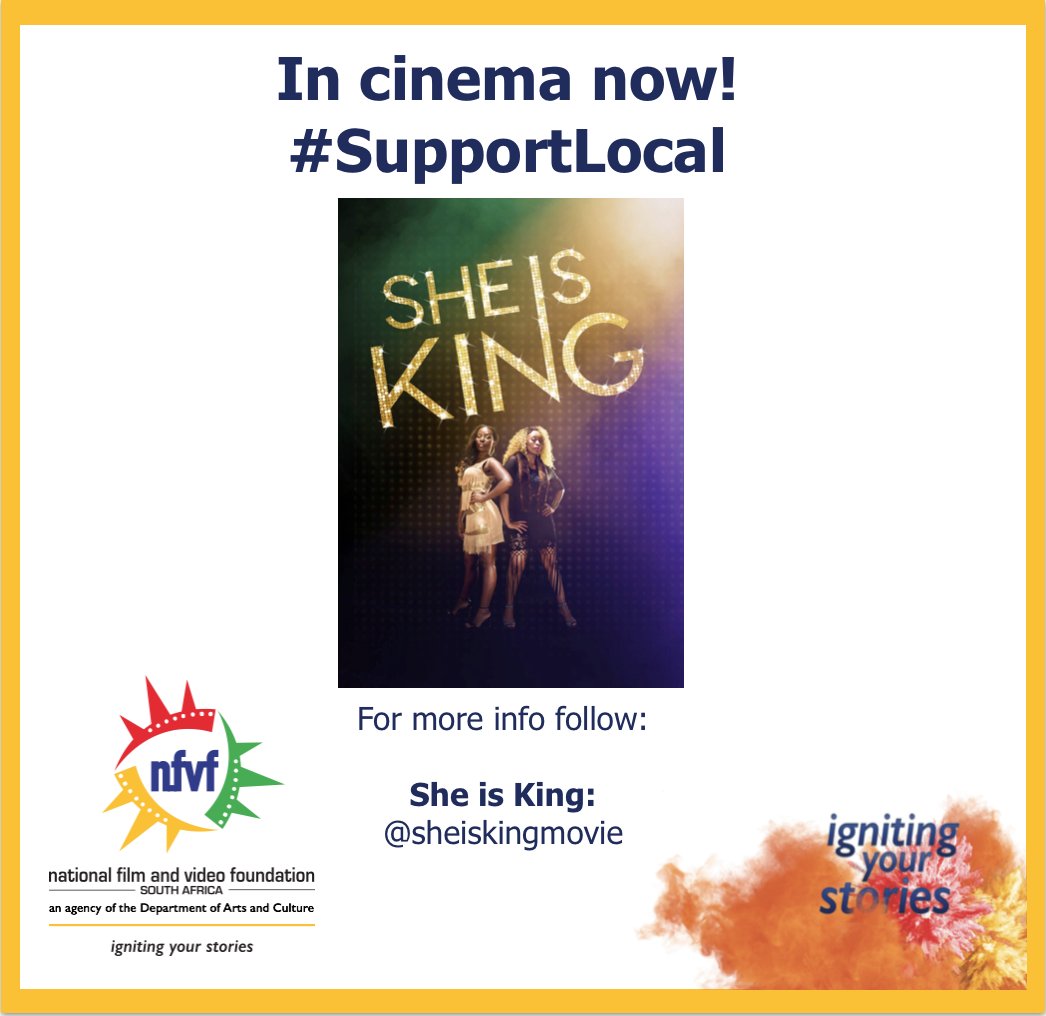 A young woman from a small town, burning with talent and ambition, prepares to fight hard for her place in the spotlight on the biggest stage in Africa. <a href="/sheiskingmovie/">#SHEisKING NOW ON Dstv BoxOffice</a> stars Gugu Zulu <a href="/Khabonina_Q/">KHABONINA™</a> @KhanyiMbauWORLD @Mandisa_Nduna <a href="/PrinceOfSoweto/">Prince Of Soweto</a> <a href="/SophieNdaba/">Sophie Ndaba</a> &amp; more! #MovieMonday