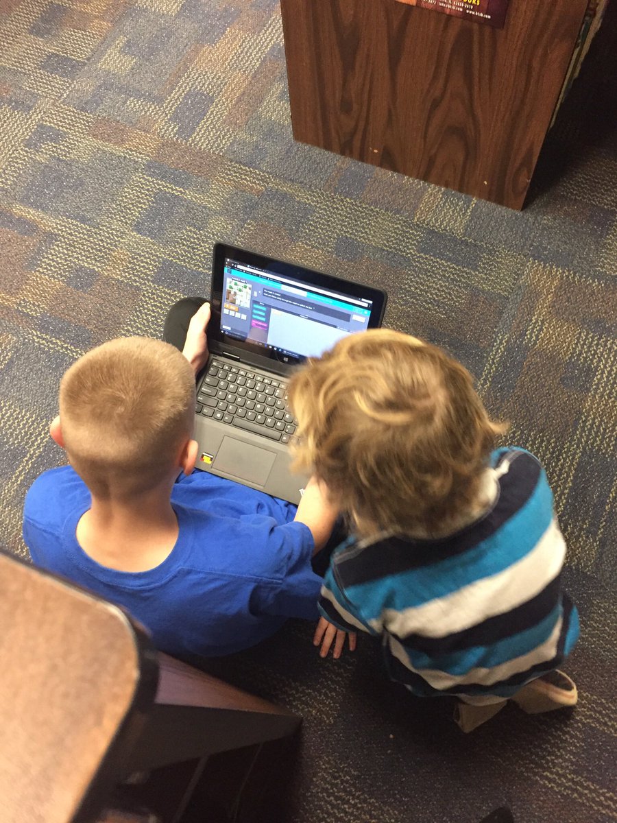 The Gators are kicking off #HourOfCode week with their Book Buddies! We are going to beat our last year’s record of 258 hours of coding.