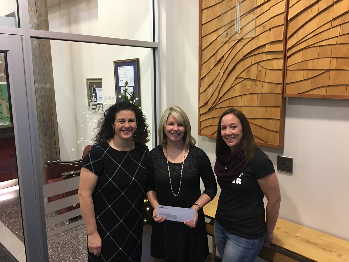 BetheldaM's tweet photo. The ladies @SJENERGY have made another great donation @shoeboxcanada in Saint John! @MDCosman @KarMarSJ Love this project and love my coworkers! #shoeboxlove #saintjohnshoeboxproject https://t.co/vMGq6byge5