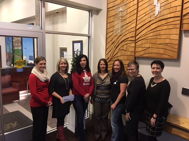 BetheldaM's tweet photo. The ladies @SJENERGY have made another great donation @shoeboxcanada in Saint John! @MDCosman @KarMarSJ Love this project and love my coworkers! #shoeboxlove #saintjohnshoeboxproject https://t.co/vMGq6byge5