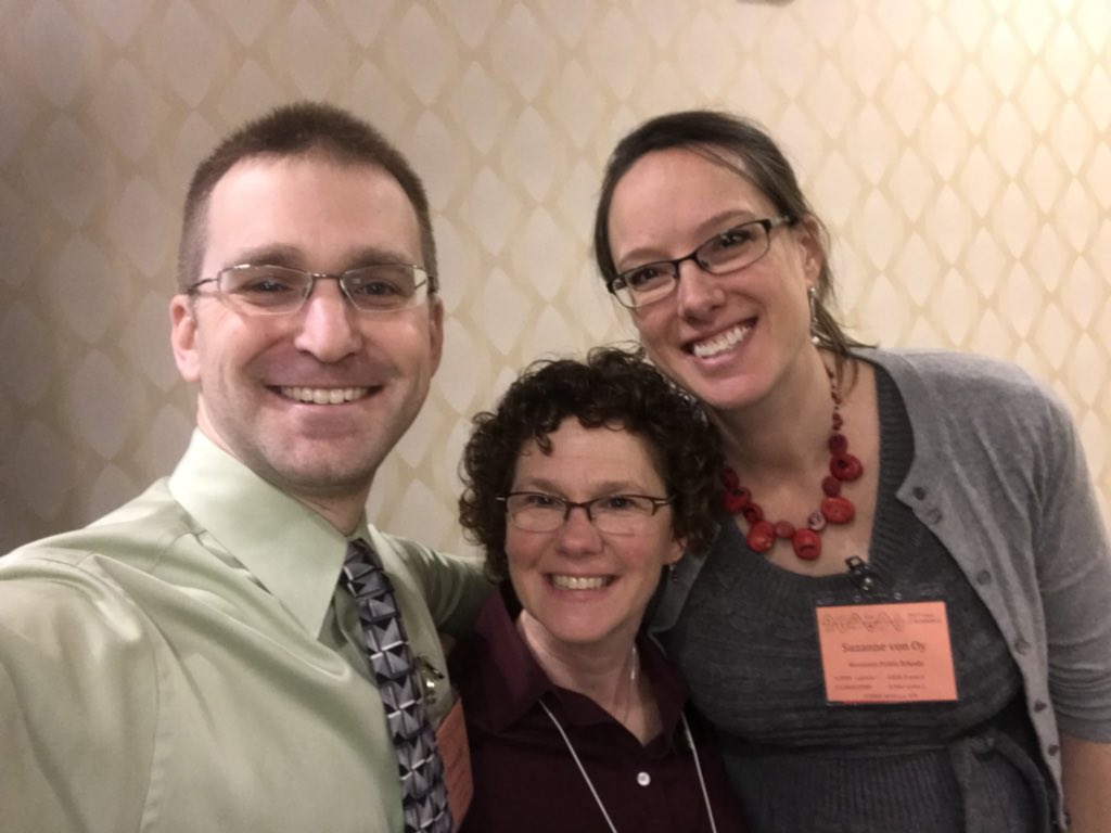 TimBrzezinski's tweet image. Getting ready to showcase #MathEdTech: @geogebra , @Desmos , & @TICalculators w/@KarenCampe & @von_Oy ! 😎 #ATOMIC #ATOMICMath #ATOMIC2017 @ATOMICMath