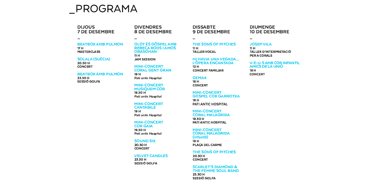 Volem donar les gràcies a les diferents corals locals per participar al Festival #Veus17 oferint diversos mini concerts al centre d'Olot divendres i dissabte. festivalveus.cat