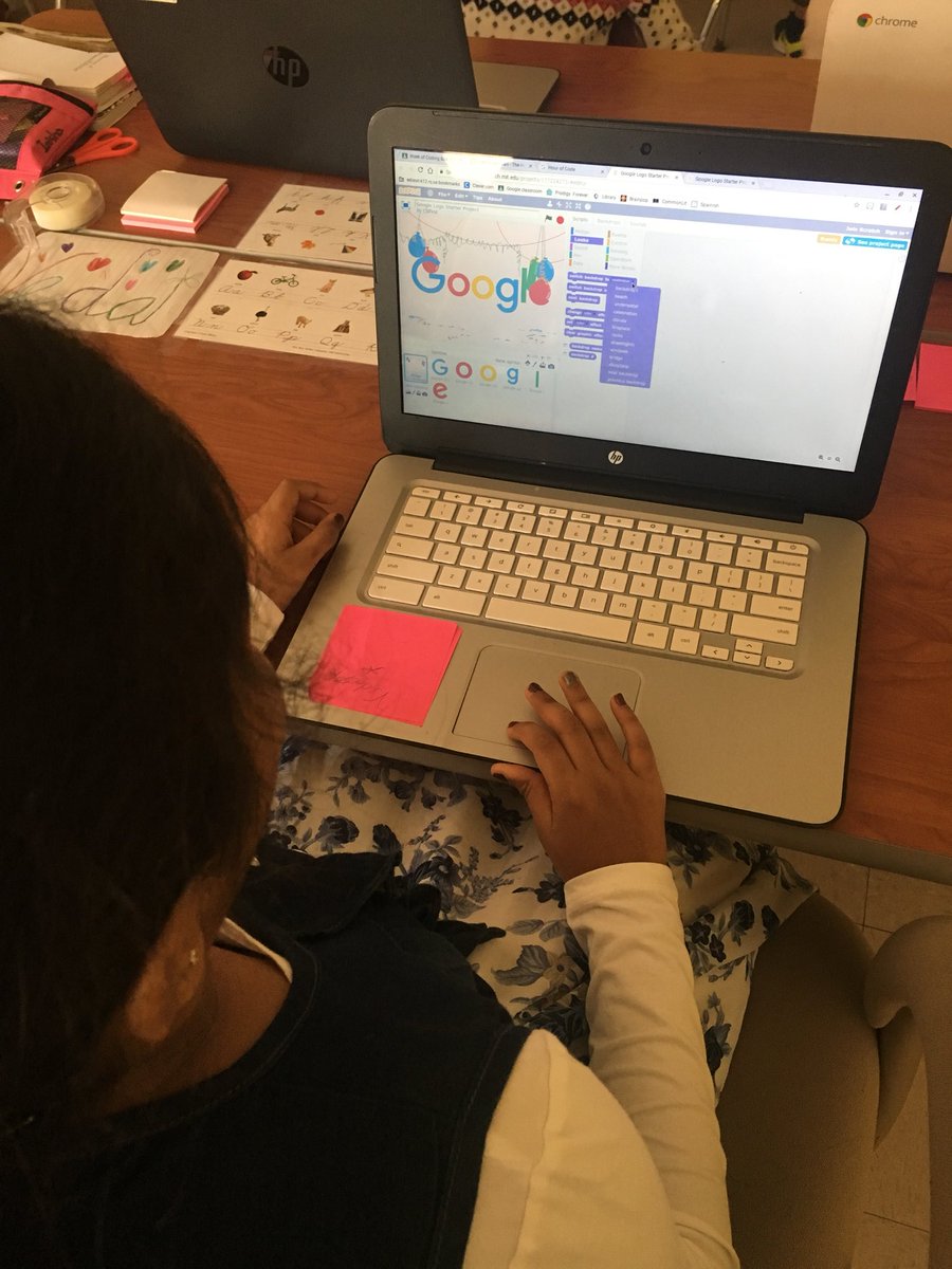 Mrs_Saric7's tweet photo. #hourofcode in our class  @WoodbrookSchool is happening NOW! #futurecomputerengineers #codingisfun @EdisonDistrict @Google @MarkZuckerbe1rg https://t.co/3wVRe4BvVL