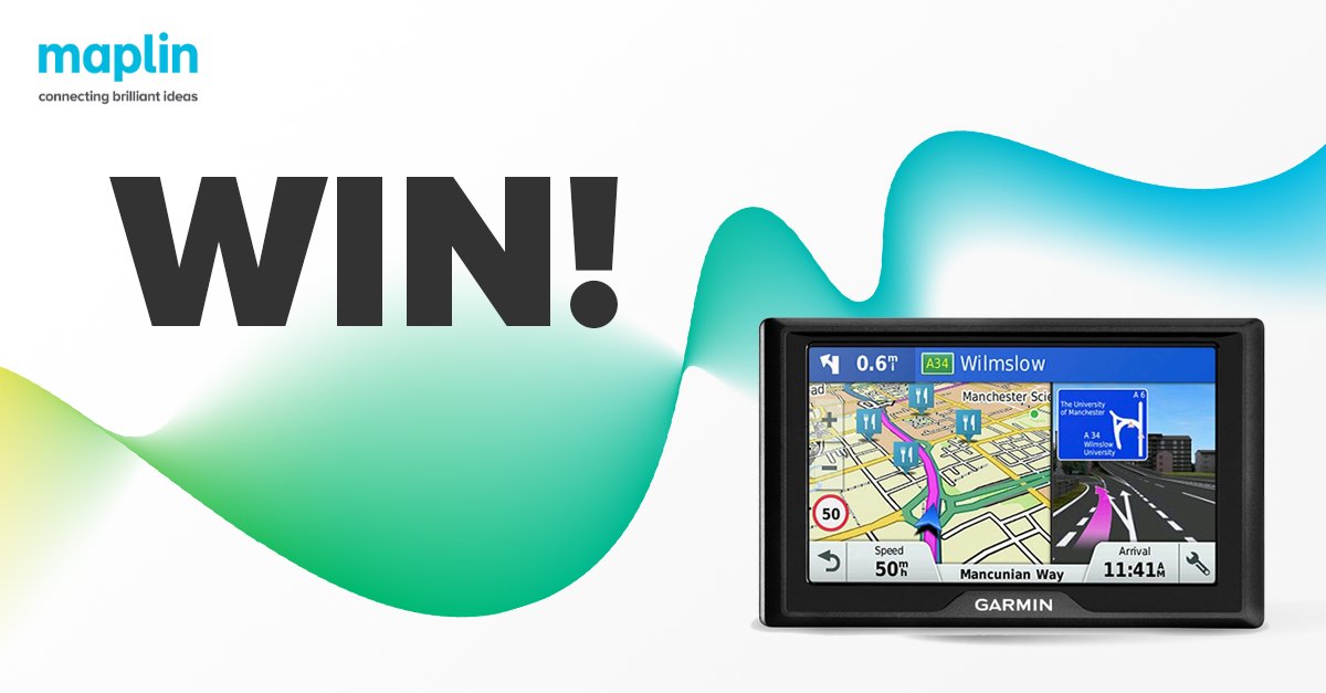 maplintweet's tweet photo. COMPETITON TIME! 
As of today you can be asked to navigate using a Sat Nav in a #drivingtest 
To help you with this new change, we're giving away this @GarminUK Drive 51 Sat Nav. 
To Enter: RT &amp; Follow @maplintweet GOOD LUCK! https://t.co/5Nea2MgkcZ