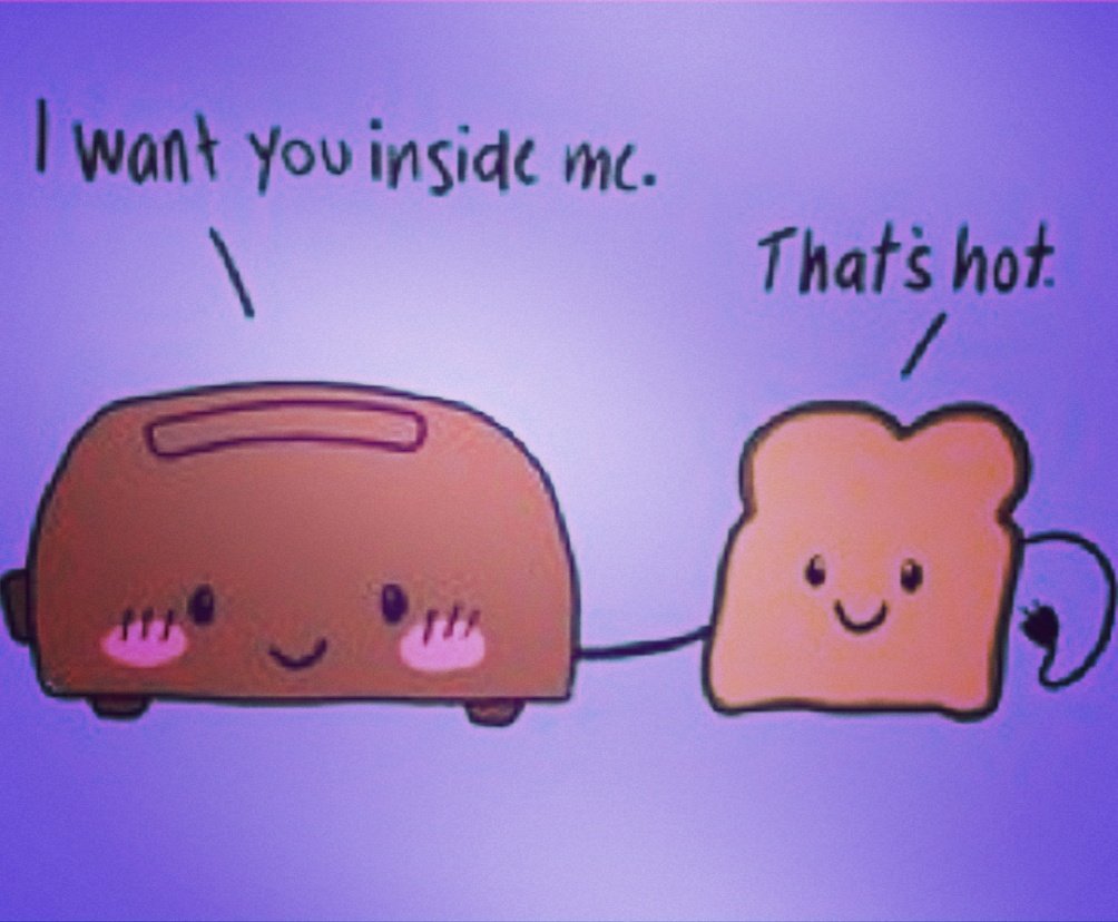 tizzyboxx's tweet photo. Breakfast time.

#sexy #breakfast #toast #toaster #inside #hot #silly #fun #tizzy #happyO https://t.co/iUatMUz9E4