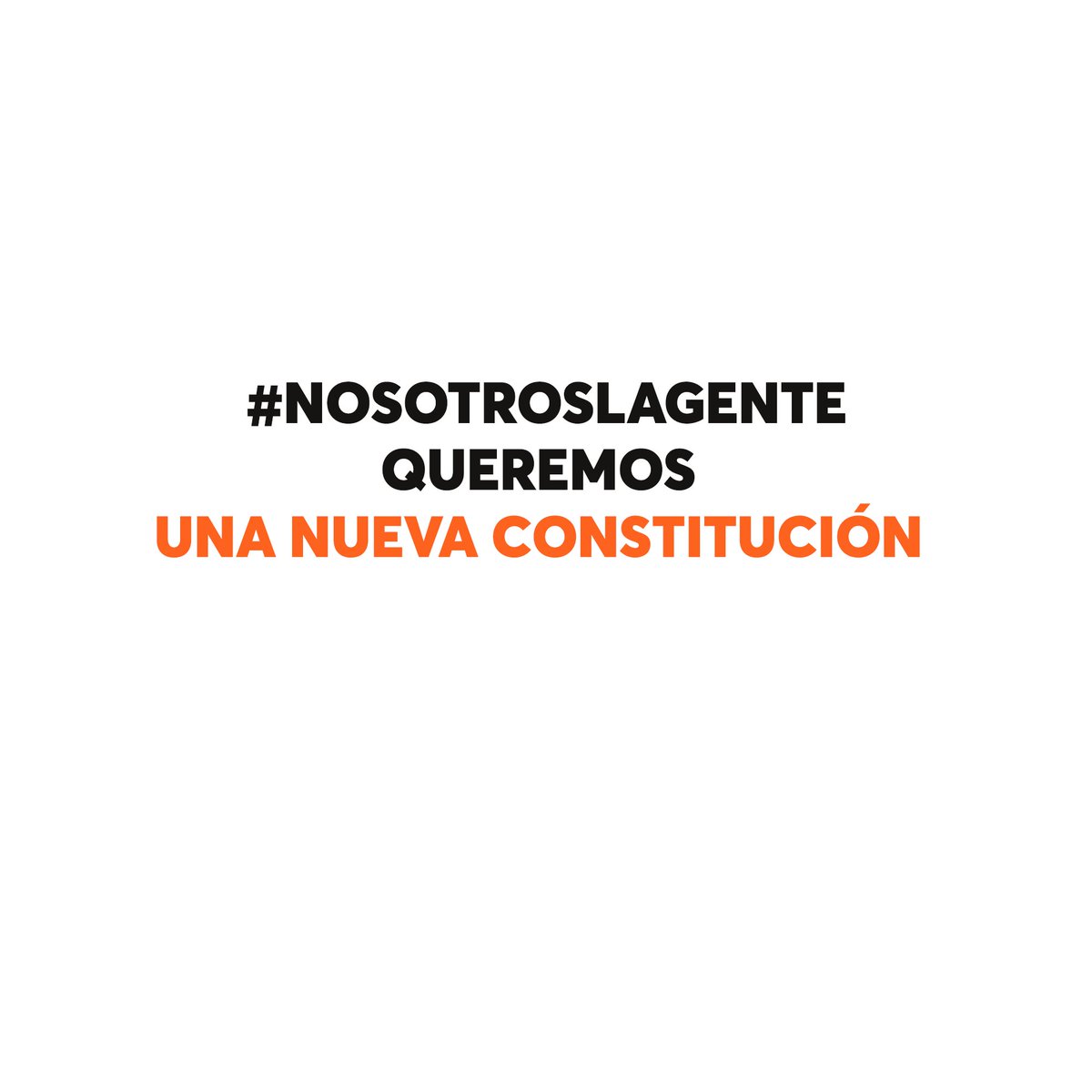 Nosotros  la gente queremos una nueva Constitución para que todas las  nacionalidades del  Estado español sean reconocidas y respetadas, no  perseguidas y  menospreciadas #ConstituciónDeLaGente