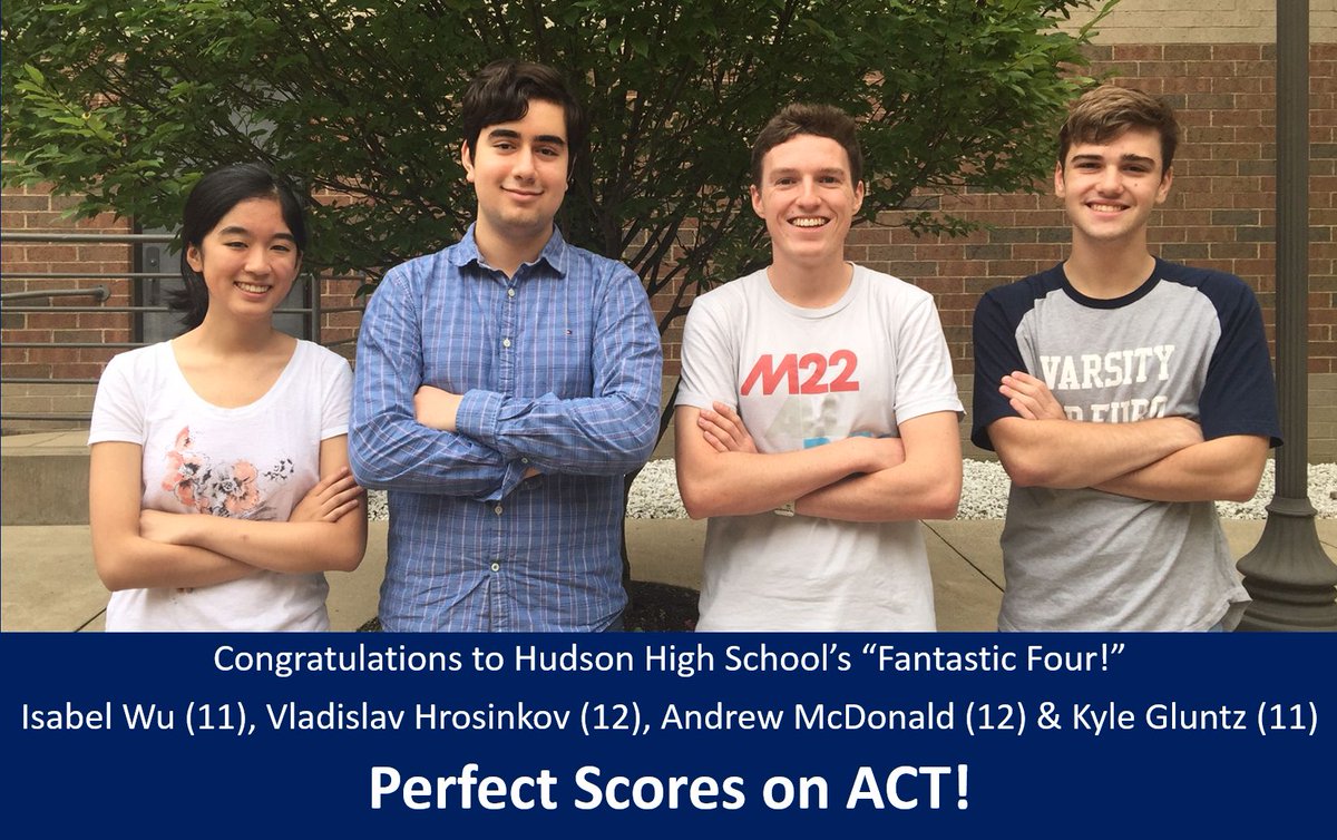 #HHS senior Kevin Du records perfect ACT score...bringing the total to 5 Explorers walking the halls this year with perfect "36" ACTs! #ExplorerPride!
