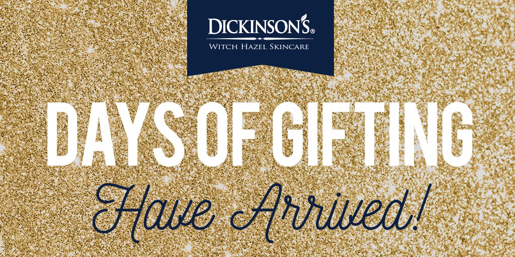 DickinsonBrands's tweet photo. Today is the day! Stay tuned for our first giveaway that will be announced this afternoon! #dickinsonsdaysofgifting #cleansetonerefresh https://t.co/o9XV9ZihGS