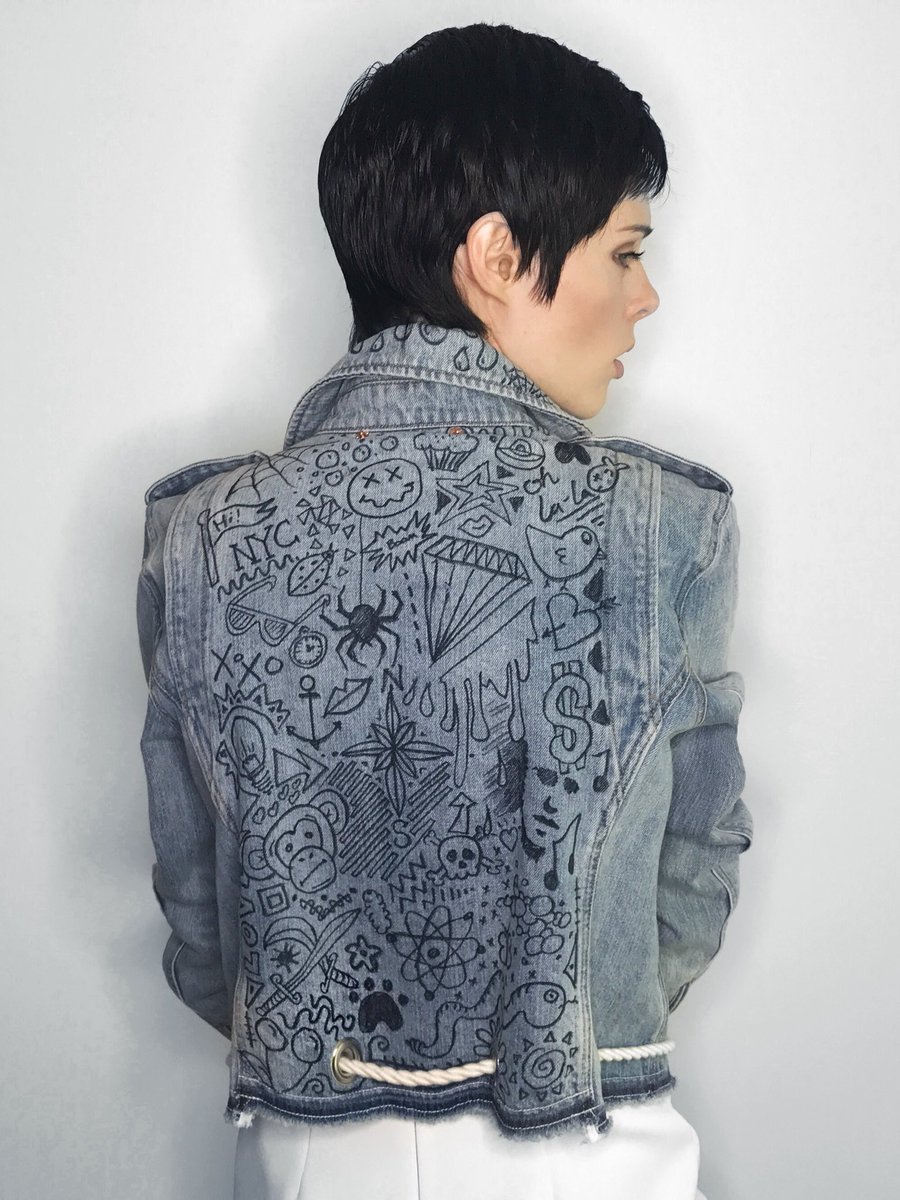 cocorocha's tweet image. Get this @Diesel jacket I personally customized (sharpie power!) for the #CustomizedWithLove @otbfoundation charity project at CharityStars.com/CustomizedWith…. Proceeds support and provide relief to earthquake victims in Italy. #OnlyTheBraveFoundation #Diesel @RenzoRosso