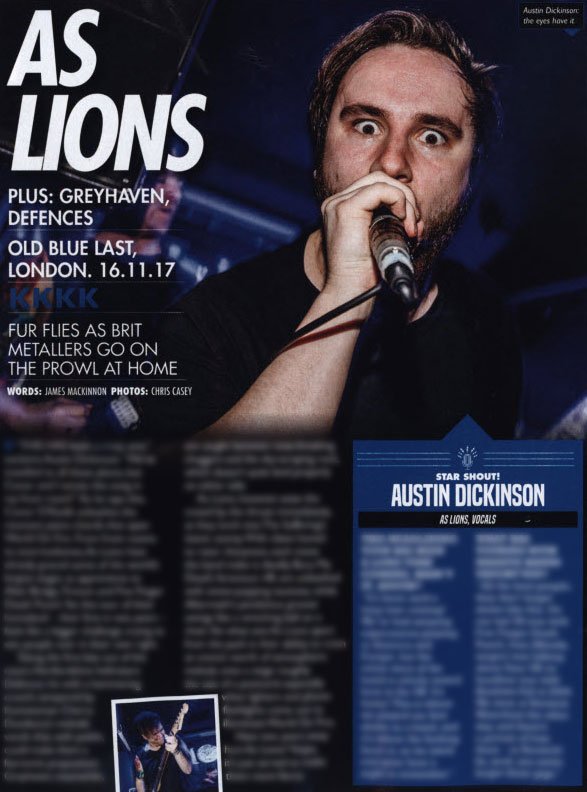 Thank you to <a href="/KerrangMagazine/">Kerrang!</a>! for our fantastic live review of our London headline show at Old Blue Last. The headline tour was a blast! Make sure you pick up your copy this week. kerrang.com