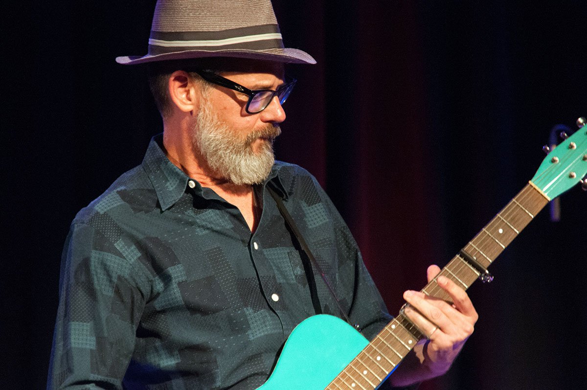 Mark Johnson on #slideguitar. Photo by Ralf Standke.