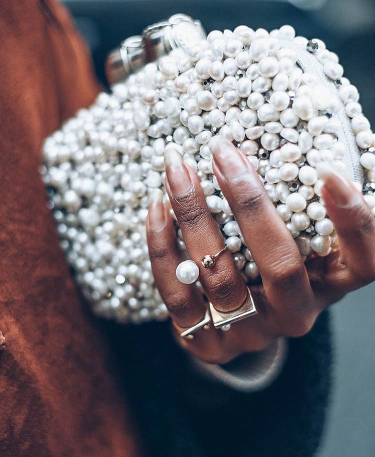 What's on your Christmas wish list? We're adding this perfectly beaded clutch to ours. Head over to our Instagram to find out where you can purchase it <a href="/editors/">editors</a>.fro