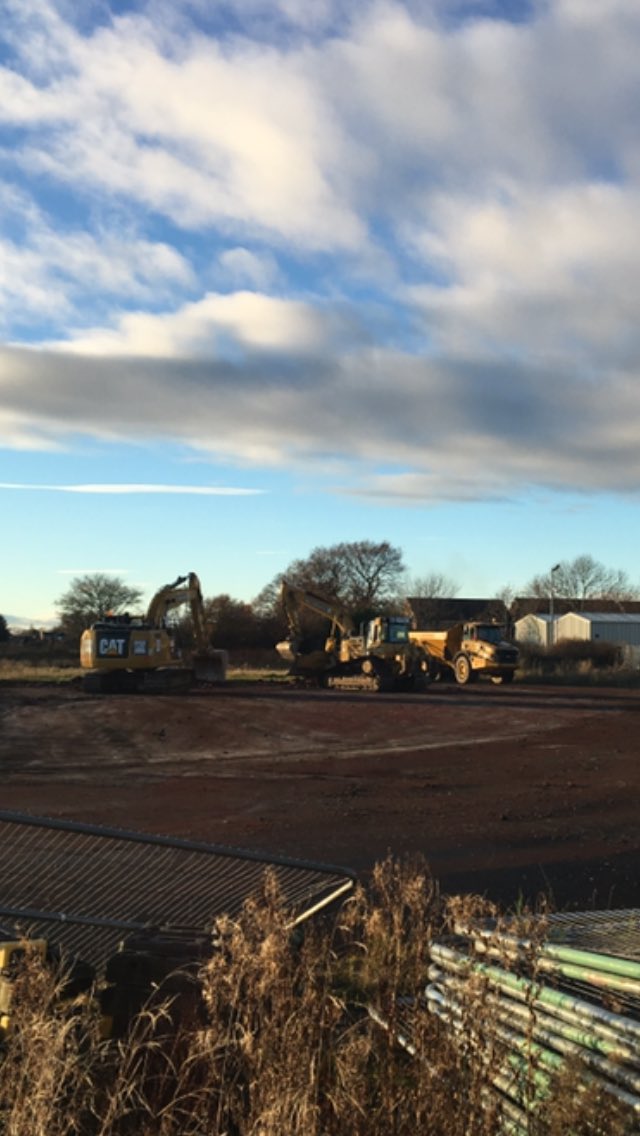 CityofYork's tweet image. Diggers are on site and construction of the Community Stadium and leisure complex is now underway! york.gov.uk/press/article/…