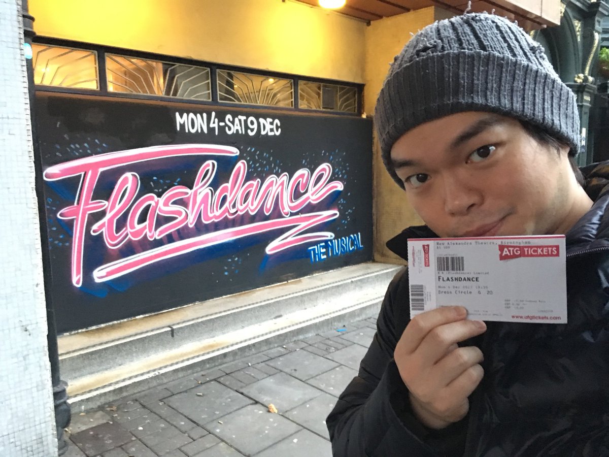 AndyYau3's tweet photo. Going to see the amazing @joanneclifton in Flashdance tonight! Don’t be shit! 😋love ya! ❤️❤️❤️ https://t.co/IviQefTo6P