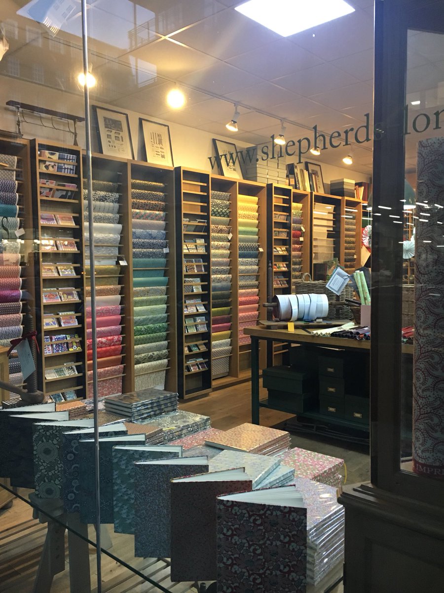 Shepherds <a href="/shepherdsldn/">Shepherds London</a> . Our favourite paper shop in London