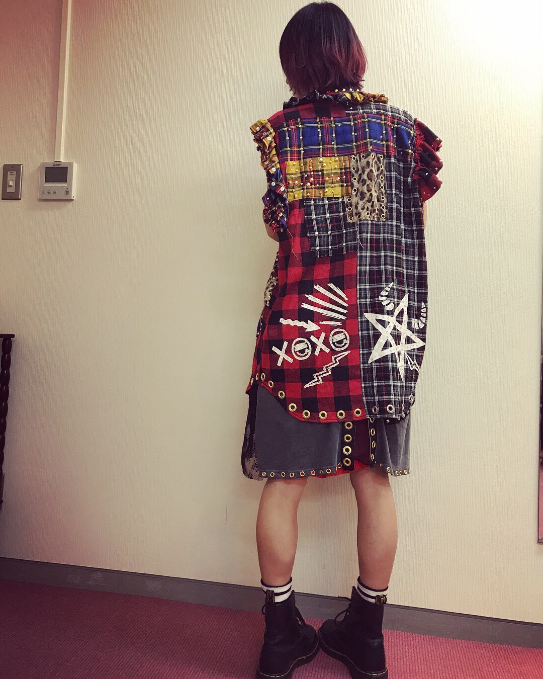 LiSA グッズ チェックシャツ LiSA カクテルパーティー カクテルチェックシャツ フリーサイズ
