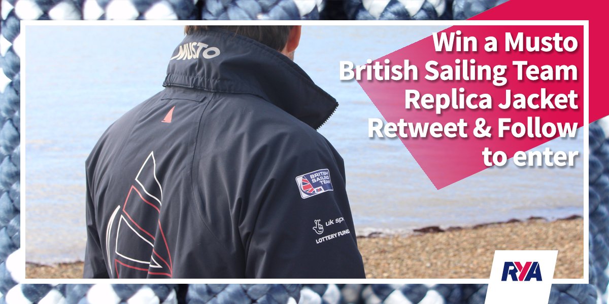 RYA's tweet image. It’s that time! #Win a Musto British Sailing Team Jacket with the RYA! To enter 'Retweet &amp;amp; Follow' @RYA #ryagiveaway ⛵️

For more info visit: rya.org.uk/go/win