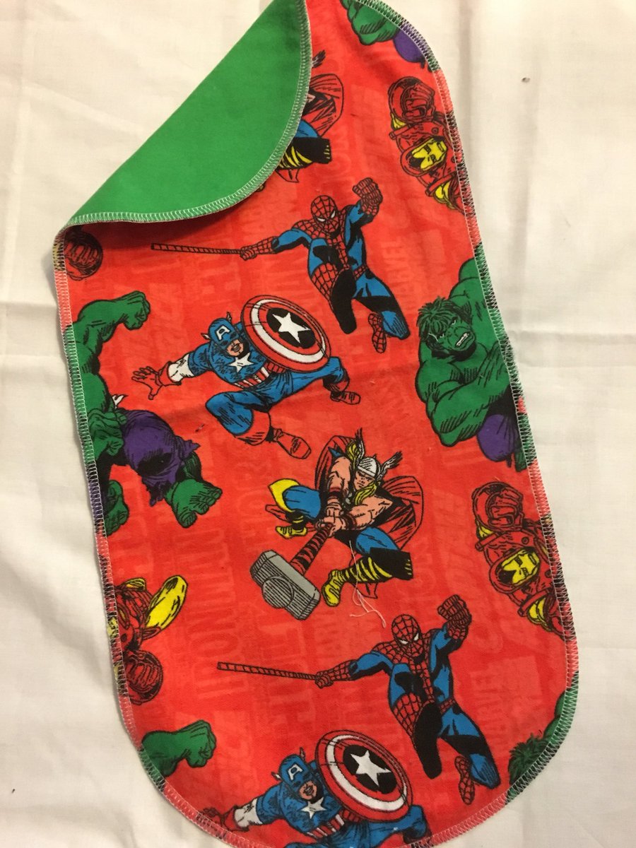 SKcraftycorner's tweet photo. Superhero Fans. We have just the burp rags &amp; bibs for you. Link to our Etsy Shop. https://t.co/NUdVMg47BX Come check out what we have. Great for #christmasgiftidea or #babyshowergiftidea #Superheroes #etsyshop #EtsySellers #handmade #burpees #baby https://t.co/N2n6O13qsK