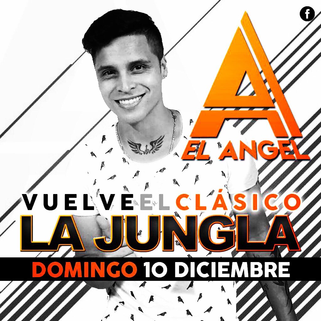 elangelcuarteto's tweet photo. Que tal amigos!! Este domingo vuelve el clasico de la jungla!!!! Te espero para pasar una noche espetacular y a puro cuarteto!!
Comparti la imagen y corre la bola! 
Nos vemos ahi #elangel https://t.co/464Gos0CZe