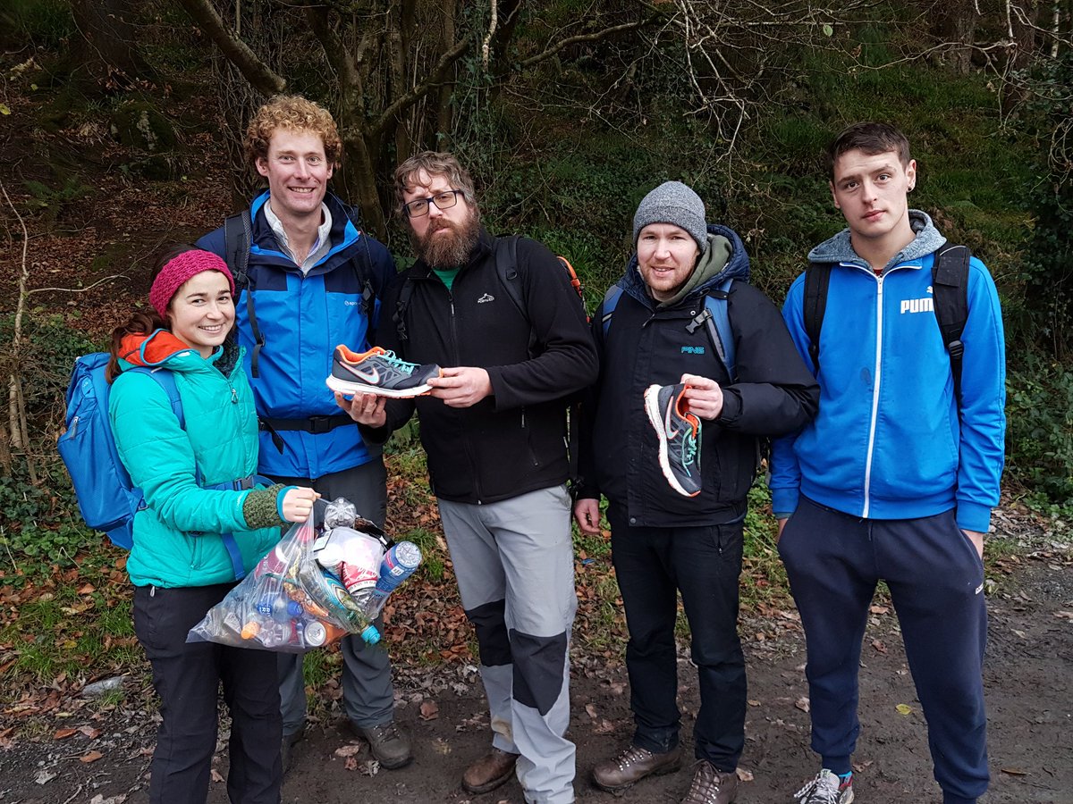 Well done to the Outdoor Sports students from <a href="/Adult_Ed_Duiske/">PLCDuiske</a>  who completed their <a href="/LeaveNoTraceIrl/">Leave No Trace Ireland</a> Awareness session today and did a quick clean up of our local woods! 
#litter #pollution #outdoors #education @IrishTrails