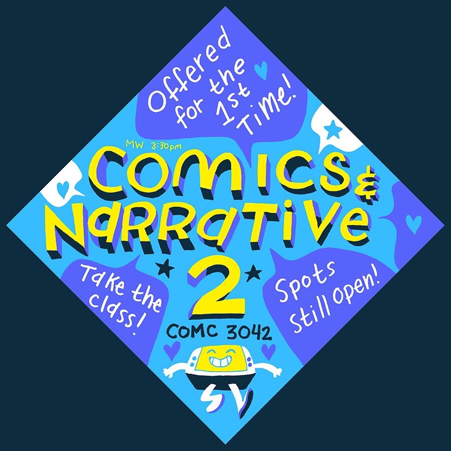 CCADIllust's tweet photo. Comics and Narrative Illustration 2 is a new class for everyone who wants to expand their comics portfolio! Write and Draw your own comics, experimenting with storytelling and color.
Sign up now on Self Service!
#ccadedu #ccadillustration #ccadcomics #mikelaughead https://t.co/naj75aUMrT