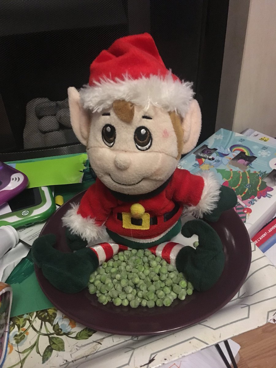 When your evening entertainment is coming up with #elfontheshelf ideas 😬