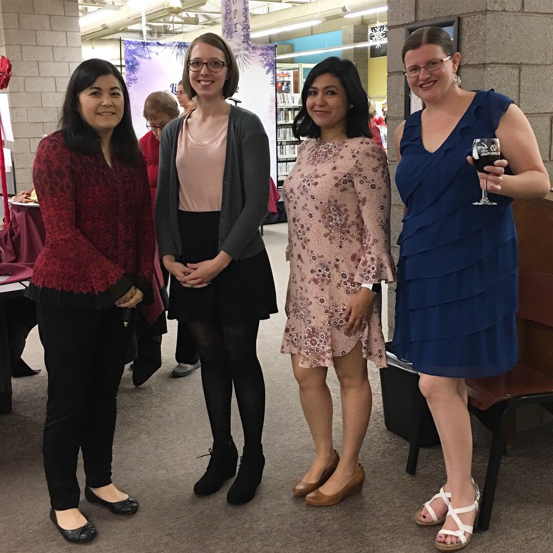 hendersonlibs's tweet photo. We clean up pretty nicely! Loved seeing our staff all dressed up and having a good time at the #LibraryTreeLane Gala #fundraiser this past Friday. 

#henderson #librarian #library https://t.co/0367BCB7Za