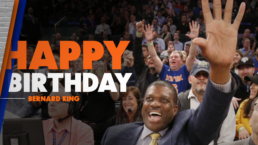 To wish Bernard King a Happy Birthday! 