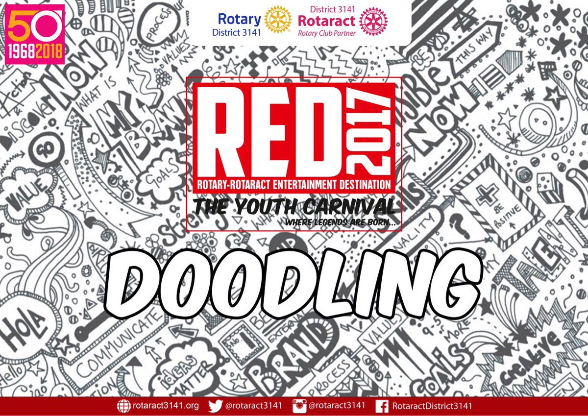 Rotaract3141's tweet photo. Do you often spend lectures doodling on that last page of your notebook and have a knack for bringing to life with those colors? Why not use this skill to shout out your story to the world
#Rotaract50 #RotaractMumbai #REDGoingLegendary #YouthCarnival #RID3141 https://t.co/SxtXDj6CF4